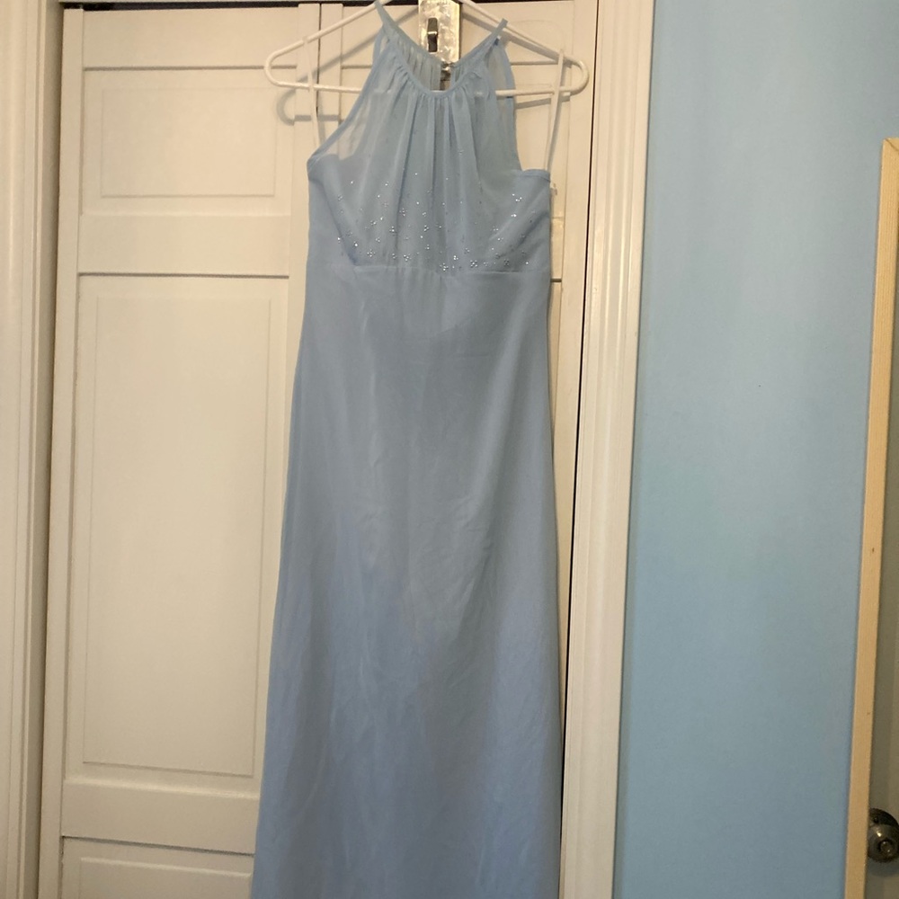 Flattering size four formal dress